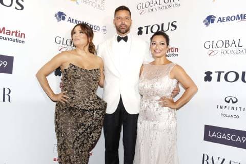 October 3 2018 EUM20181003ESP12 JPG CITY OF MEXICO Showbiz Farandula Red Carpet 3 October 2018 Aspects of the red carpet of the Global Gift Gala in the participates Eva Longoria Ricky Martin and Alina Peralta this October 3, 2018 Photo Agency THE UNIVERSAL Agustin Salinas AFBV Mexico City Mexico  - ZUMAu78_ 20181003_zaf_u78_094 Copyright: xAgustinxSalinasx