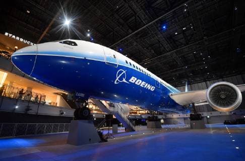 News Themen der Woche KW 40 News Bilder des Tages Multipurpose complex inside Chubu airport Photo taken Oct. 5, 2018, shows the first Boeing 787 airplane model displayed at Flight of Dreams, a new commercial complex set to open Oct. 12 inside Chubu airport near Nagoya, central Japan. 
