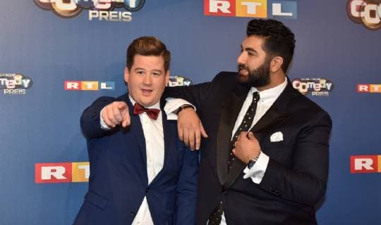 Comedian Chris Tall l and Faisal Kawusi will be coming to Cologne on 07 10 2018 for the German Comedy Award 2018