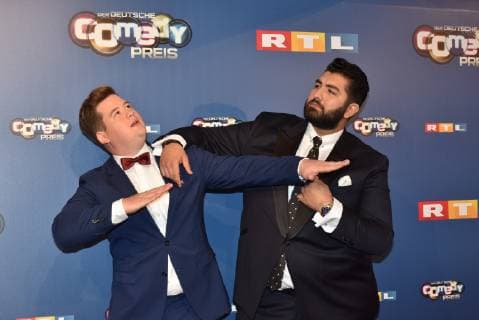 Comedian Chris Tall l and Faisal Kawusi will be coming to Cologne on 07 10 2018 for the German Comedy Award 2018