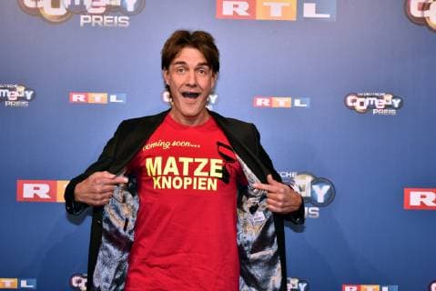 Comedian Matze Knop arrives on 07 10 2018 in Cologne for the German Comedy Award 2018