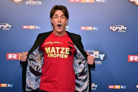 Comedian Matze Knop arrives on 07 10 2018 in Cologne for the German Comedy Award 2018