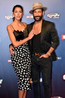 Rebecca Mir Massimo Sinato arrives on 07 10 2018 in Cologne for the German Comedy Award 2018