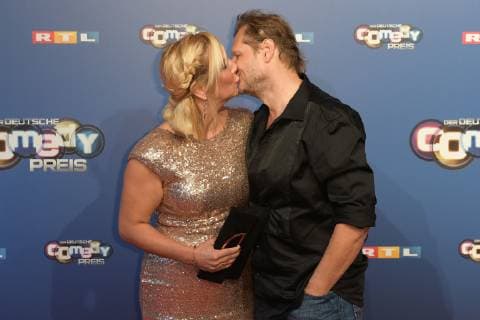 The German comedy prize 2018 on 07 10 2018 in Brainpool Studio in Cologne Jens Büchner with wife Daniela Büchner xRx