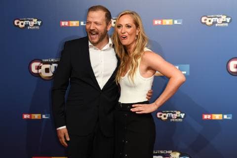 The German Comedy Award 2018 on 07 10 2018 in the Brainpool Studio in Cologne Mario Bath and Angela Finger Erben xRx