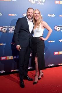 Mario Barth and Angela Finger Erben at the award ceremony The German Comedy Prize 2018 on 7 10 2018 in Koeln German Comedy Award 2018 in Koeln