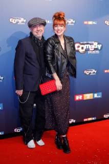 Helmut Zerlett with his daughter Jana at the award ceremony The German Comedy Award 2018 on 7 10 2018 in Koeln German Comedy Award 2018 in Koeln