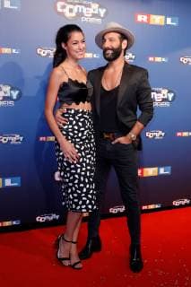 Rebecca Mir and Massimo Sinato at the award ceremony The German Comedy Prize 2018 on 7 10 2018 in Koeln German Comedy Award 2018 in Koeln