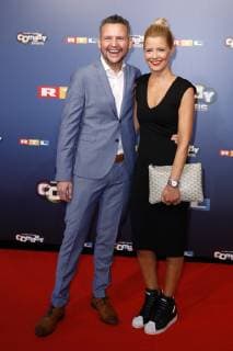 Tobias Mann with wife at the ceremony of the 22 German Comedy Award 2018 in the Brainpool Studios Cologne 07 10 2018 Foto:xC.xHardtx xFuturexImage