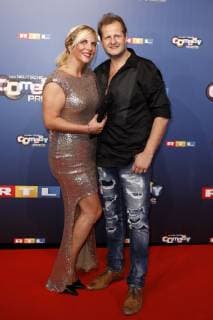 Jens Büchner with his wife Daniela at the presentation of the 22 German Comedy Award 2018 in the Brainpool Studios Cologne 07 10 2018 Foto:xC.xHardtx xFuturexImage