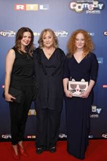 Katrin Ingendoh Doris Kunstmann and Laura Lo Zito at the presentation ceremony of the 22 German Comedy Award 2018 in the Brainpool Studios Cologne 07 10 2018 Foto:xC.xHardtx xFuturexImage