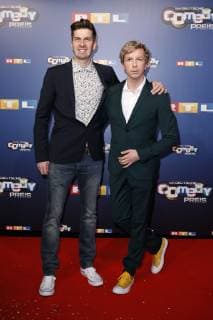 Marcel Mann with guest at the presentation of the 22 German Comedy Award 2018 in the Brainpool Studios Cologne 07 10 2018 Foto:xC.xHardtx xFuturexImage