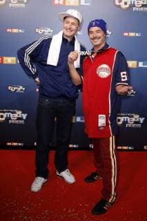 Florian Simbeck and John Friedmann Erkan and Stefan at the presentation of the 22 German Comedy Award 2018 in the Brainpool Studios Cologne 07 10 2018 Foto:xC.xHardtx xFuturexImage