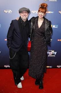 Helmut Zerlett with daughter Jana at the presentation of the 22 German Comedy Award 2018 in the Brainpool Studios Cologne 07 10 2018 Foto:xC.xHardtx xFuturexImage