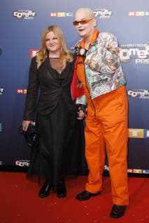 Hella von Sinnen with accompaniment at the presentation of the 22 German Comedy Award 2018 in the Brainpool Studios Cologne 07 10 2018 Foto:xC.xHardtx xFuturexImage