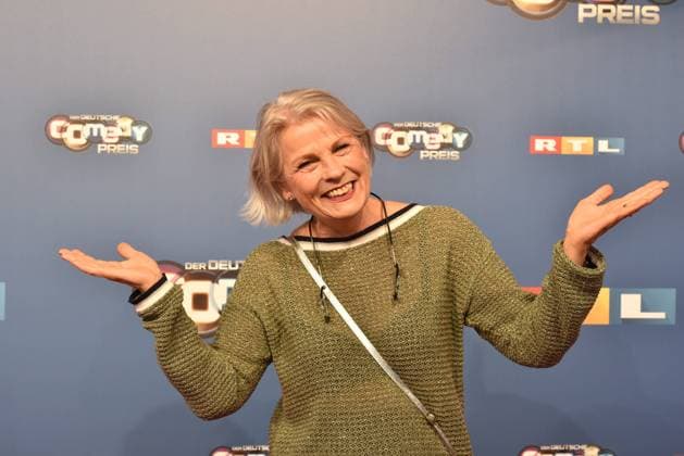 Gerburg Jahnke arrives on 07 10 2018 in Cologne for the German Comedy Award 2018