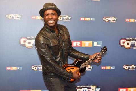 Comedian Dave Davis arrives on 07 10 2018 in Cologne for the German Comedy Award 2018