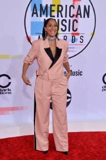 Actress Tracee Ellis Ross arrives for the 46th annual American Music Awards at the Microsoft Theater in Los Angeles on October 9, 2018.  LAP20181009026 JIMxRUYMEN