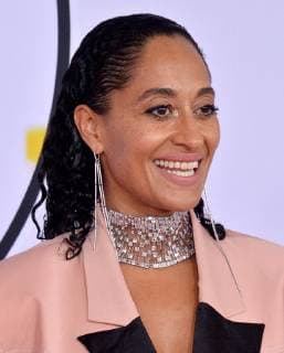 Actress Tracee Ellis Ross arrives for the 46th annual American Music Awards at the Microsoft Theater in Los Angeles on October 9, 2018.  LAP20181009029 JIMxRUYMEN