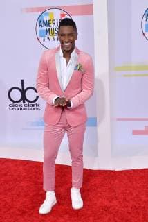 Actor Scott Evans arrives for the 46th annual American Music Awards at the Microsoft Theater in Los Angeles on October 9, 2018.  LAP20181009097 JIMxRUYMEN