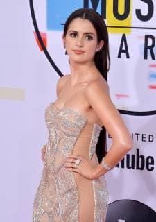 Actress Laura Marano arrives for the 46th annual American Music Awards at the Microsoft Theater in Los Angeles on October 9, 2018.  LAP20181009086 JIMxRUYMEN
