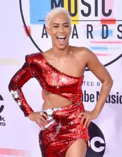 TV personality Sibley Scoles arrives for the 46th annual American Music Awards at the Microsoft Theater in Los Angeles on October 9, 2018.  LAP20181009047 JIMxRUYMEN