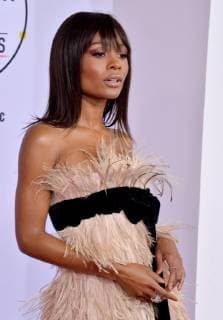 TV personality Zuri Hall arrives for the 46th annual American Music Awards at the Microsoft Theater in Los Angeles on October 9, 2018.  LAP20181009085 JIMxRUYMEN