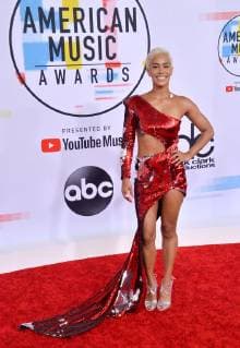TV personality Sibley Scoles arrives for the 46th annual American Music Awards at the Microsoft Theater in Los Angeles on October 9, 2018.  LAP20181009050 JIMxRUYMEN