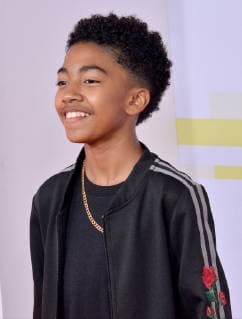 Actor Miles Brown arrives for the 46th annual American Music Awards at the Microsoft Theater in Los Angeles on October 9, 2018.  LAP20181009120 JIMxRUYMEN