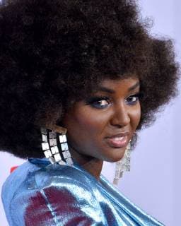 Singer Amara La Negra arrives for the 46th annual American Music Awards at the Microsoft Theater in Los Angeles on October 9, 2018.  LAP20181009129 JIMxRUYMEN