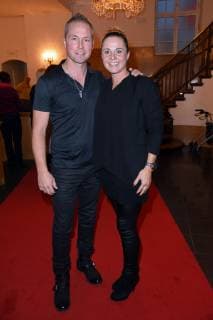 Mitch Keller with wife Alexandra Keller German Animal Protection Award 2018 in the Meistersaal at Potsdamer Platz in Berlin on 09 10 2018