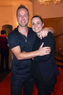 Mitch Keller with wife Alexandra Keller German Animal Protection Award 2018 in the Meistersaal at Potsdamer Platz in Berlin on 09 10 2018