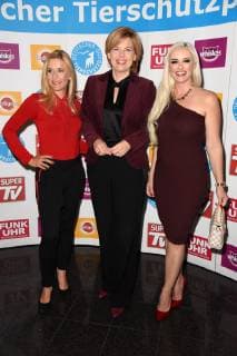 Stefanie Hertel Julia Kloeckner Daniela Katzenberger German Animal Protection Award 2018 in the Meistersaal at Potsdamer Platz in Berlin on 09 10 2018