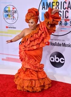Patrick Starr arrives for the 46th annual American Music Awards at the Microsoft Theater in Los Angeles on October 9, 2018.  LAP20181009225 JIMxRUYMEN
