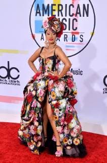 Singer Cardi B arrives for the 46th annual American Music Awards at the Microsoft Theater in Los Angeles on October 9, 2018.  LAP20181009243 JIMxRUYMEN
