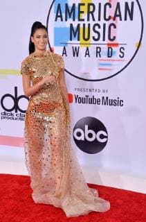 Dancer Lexy Panterra arrives for the 46th annual American Music Awards at the Microsoft Theater in Los Angeles on October 9, 2018.  LAP20181009330 JIMxRUYMEN