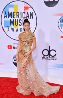 Dancer Lexy Panterra arrives for the 46th annual American Music Awards at the Microsoft Theater in Los Angeles on October 9, 2018.  LAP20181009332 JIMxRUYMEN