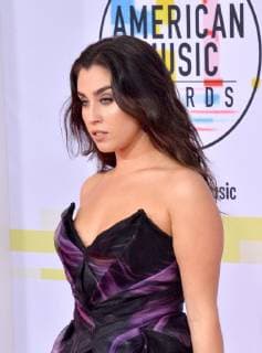 Singer Lauren Jauregui arrives for the 46th annual American Music Awards at the Microsoft Theater in Los Angeles on October 9, 2018.  LAP20181009335 JIMxRUYMEN