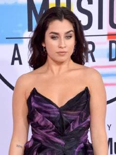 Singer Lauren Jauregui arrives for the 46th annual American Music Awards at the Microsoft Theater in Los Angeles on October 9, 2018.  LAP20181009337 JIMxRUYMEN