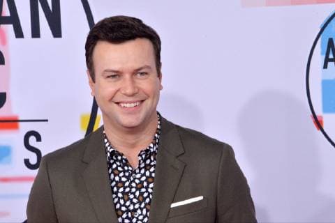 Actor Taran Killam arrives for the 46th annual American Music Awards at the Microsoft Theater in Los Angeles on October 9, 2018.  LAP20181009373 JIMxRUYMEN