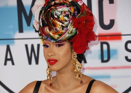 LOS ANGELES, CA - OCTOBER 09: Cardi B attends the 2018 American Music Awards at Microsoft Theater on October 9, 2018 in Los Angeles, California. (Photo by imageSPACE MediaPunch) Copyright: ximageSPACE MediaPunchx