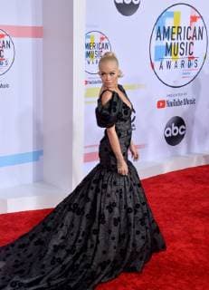 Singer Rita Ora arrives for the 46th annual American Music Awards at the Microsoft Theater in Los Angeles on October 9, 2018.  LAP20181009419 JIMxRUYMEN