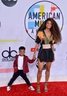 Future Zahir Wilburn (L) and singer Ciara arrive for the 46th annual American Music Awards at the Microsoft Theater in Los Angeles on October 9, 2018.  LAP20181009475 JIMxRUYMEN