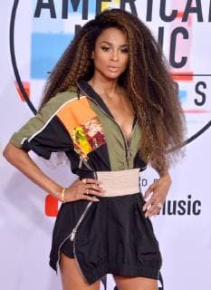 Singer Ciara arrives for the 46th annual American Music Awards at the Microsoft Theater in Los Angeles on October 9, 2018.  LAP20181009436 JIMxRUYMEN