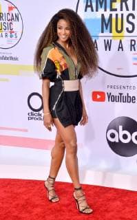 Singer Ciara arrives for the 46th annual American Music Awards at the Microsoft Theater in Los Angeles on October 9, 2018.  LAP20181009431 JIMxRUYMEN