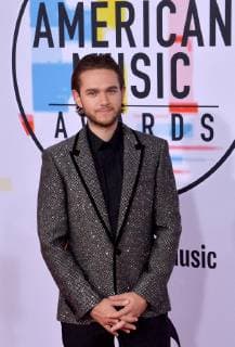Singer Anton Zedd Zaslavski arrives for the 46th annual American Music Awards at the Microsoft Theater in Los Angeles on October 9, 2018.  LAP20181009502 JIMxRUYMEN