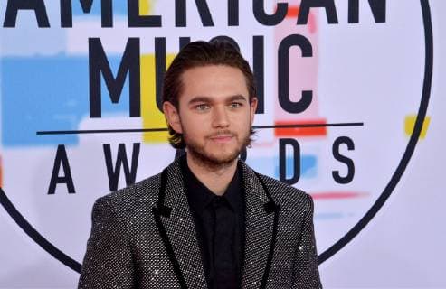 Singer Anton Zedd Zaslavski arrives for the 46th annual American Music Awards at the Microsoft Theater in Los Angeles on October 9, 2018.  LAP20181009503 JIMxRUYMEN
