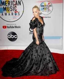 LOS ANGELES, CA - OCTOBER 09: Rita Ora attends the 2018 American Music Awards at Microsoft Theater on October 9, 2018 in Los Angeles, California. (Photo by imageSPACE MediaPunch) Copyright: ximageSPACE MediaPunchx