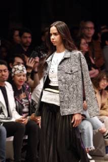 Models present creations by Mexican designer Anuar Layon in Mexico City, Mexico, 09 October 2018, during the Mercedes Benz Fashion Week Mexico in the capital of the country. EFE Sashenka Gutierrez MERCEDES BENZ FASHION WEEK IN MEXICO !ACHTUNG: NUR REDAKTIONELLE NUTZUNG!  Copyright: xSashenkaxGutierrezx MEX10 20181010-636747451130811462