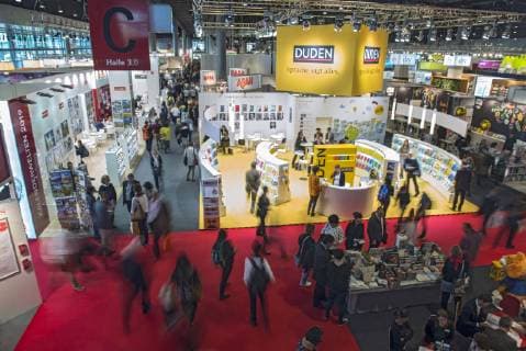 News Themen der Woche KW41 Die Frankfurter Buchmesse hat am Mittwoch (10.10.18) ihre Tore fuer den Fachhandel geoeffnet (Foto: Blick in die Messehalle 3). Auf der Messe zeigen bis Sonntag rund 7.500 Aussteller ihre Produkte. Insgesamt sind etwa 4.000 Veranstaltungen geplant. Ehrengast ist in diesem Jahr Georgien. (Siehe epd-Meldung vom 10.10.18) Frankfurter Buchmesse *** The Frankfurt Book Fair opened its doors to the trade on Wednesday 10 10 18 Photo View into the exhibition hall 3 Around 7 500 exhibitors show their products by Sunday A total of around 4 000 events are planned This years guest of honor is Georgia See epd message from 10 10 18 Frankfurt Book Fair Copyright: epd-bild HeikexLyding EDITORIAL USE ONLY